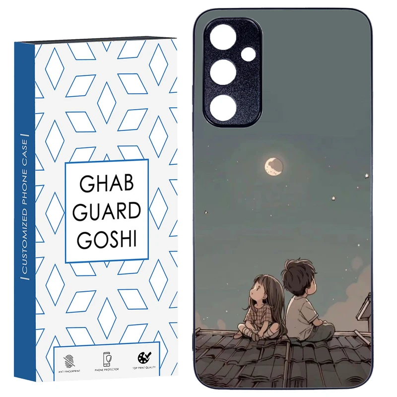 کاور قاب گارد گوشی طرح پسر و دختر کد TPU-183 مناسب برای گوشی موبایل سامسونگ Galaxy A05S