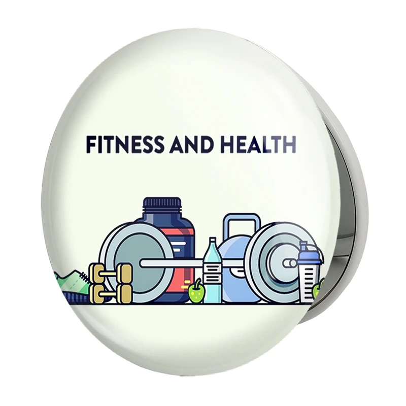 آینه جیبی خندالو طرح بدنسازی مدل تاشو کد 10035 