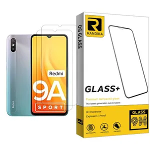 Randika Randika Glass MIX002 Screen Protector For Xiaomi Redmi 9A Sport Pack Of 2