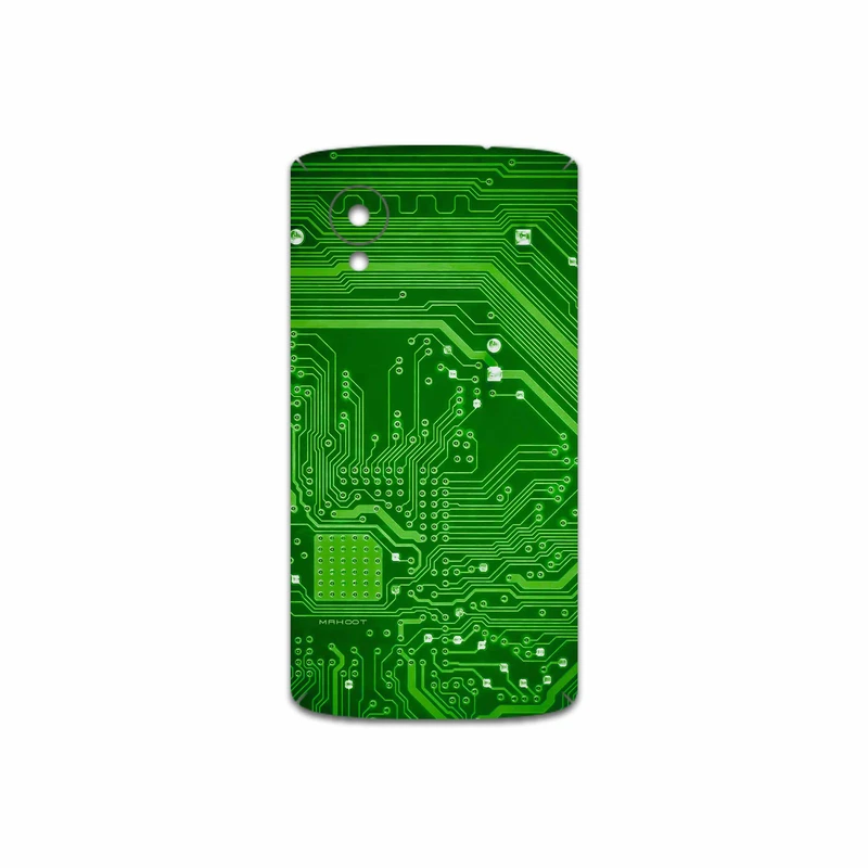 برچسب پوششی ماهوت مدل Green Printed Circuit Board مناسب برای گوشی موبایل گوگل Nexus 5
