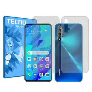 Tecno Resistant model Matte screen protector suitable for Huawei nova 5T mobile phone along with the back of the phone