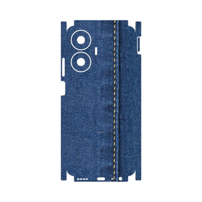 برچسب پوششی ماهوت مدل Fabric Texture 8-FullSkin مناسب برای گوشی موبایل ریلمی C55