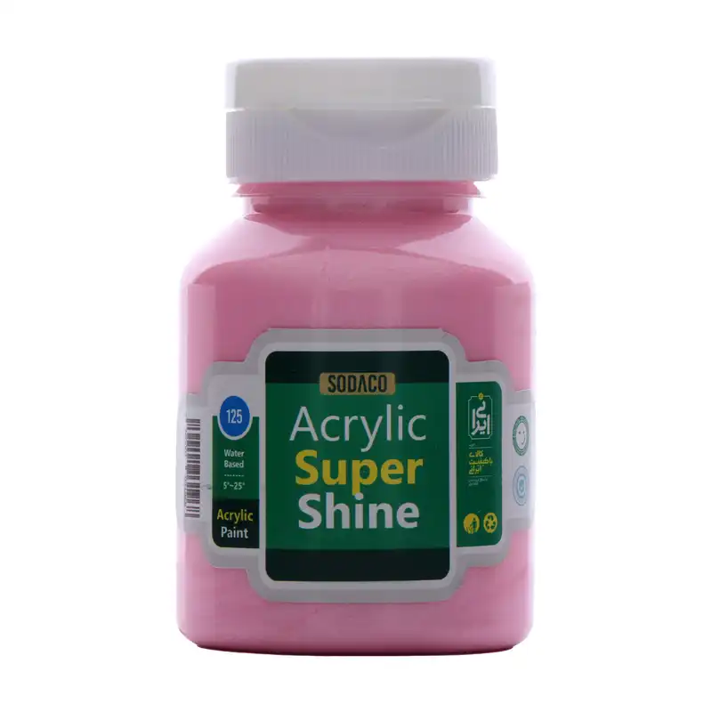 رنگ اکریلیک سوداکو مدل سوپرشاین حجم 125 میلی لیتر