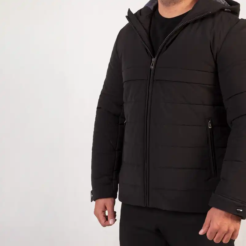 کاپشن مردانه برانگو مدل kaprice رنگ مشکی