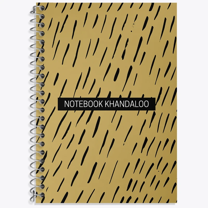 دفتر زبان 50 برگ خندالو مدل سه خط طرح فانتزی کد N1048