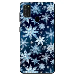 Megafone Snowflake 2824 Cover For Samsung Galaxy M21 2021