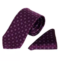 ست کراوات و دستمال جیب مردانه امپریال مدل A13