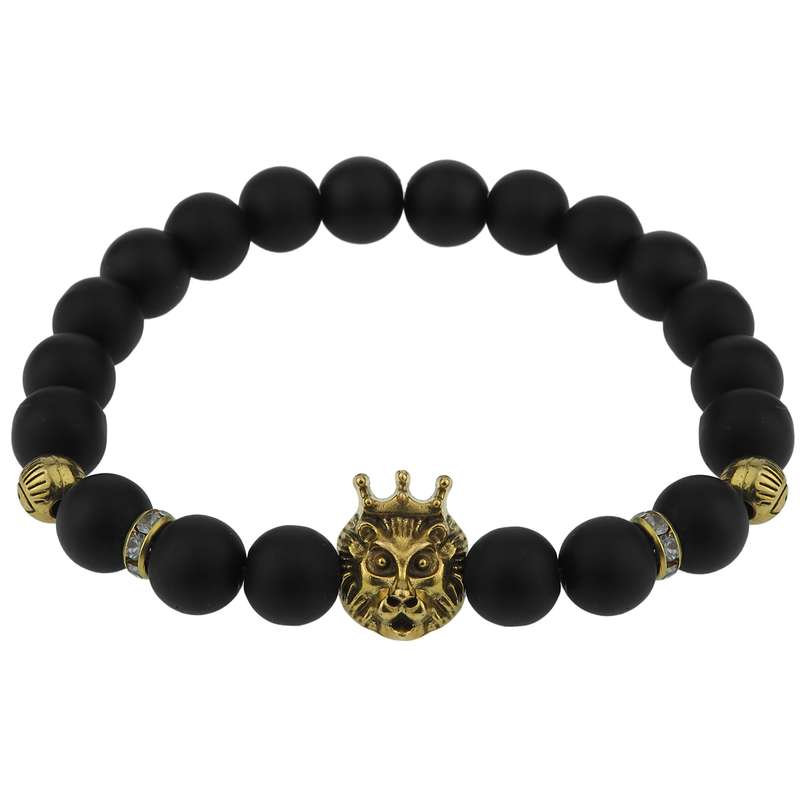 دستبند مردانه طرح شیر کد 6970 دستبند مردانه طرح شیر کد 6970