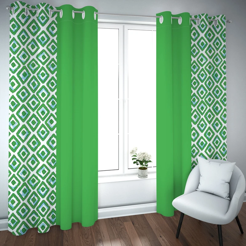 پرده مدل چاپی هازان سایز 300×150 سانتی متر 