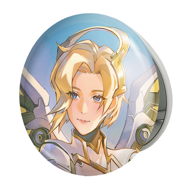 آینه جیبی خندالو طرح بازی اورواچ (Overwatch) مدل تاشو کد 31628