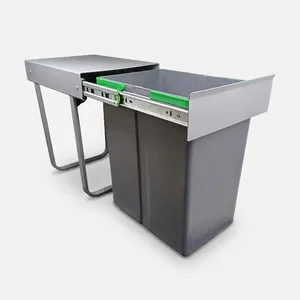 سطل زباله کابینتی پلاتین مدل تکی
