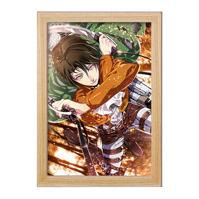 تابلو خندالو مدل لیوای انیمه اتک آن تایتان Attack on Titan  کد 18525