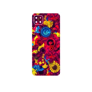 MAHOOT Vector Flower Garden Digital Art Cover Sticker for Samsung Galaxy A22 5G