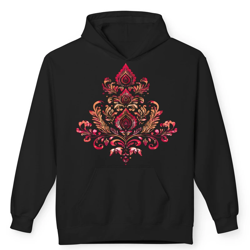 هودی زنانه پاد آفرین مدل فرش و گلیم و کاشی کد 82