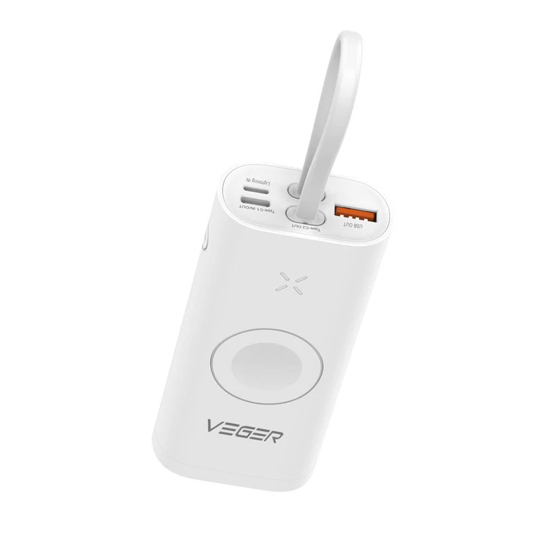 پاوربانک وگر مدل MagFan ظرفیت 10000 میلی آمپر ساعت