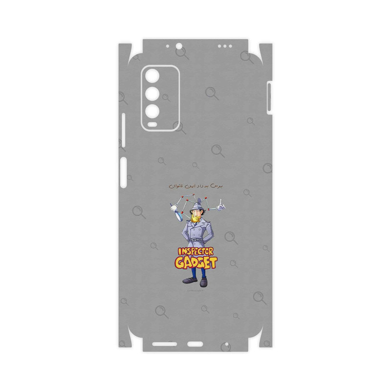 برچسب پوششی ماهوت مدل Inspector Gadget-FullSkin مناسب برای گوشی موبایل شیائومی Redmi Note 9 4G
