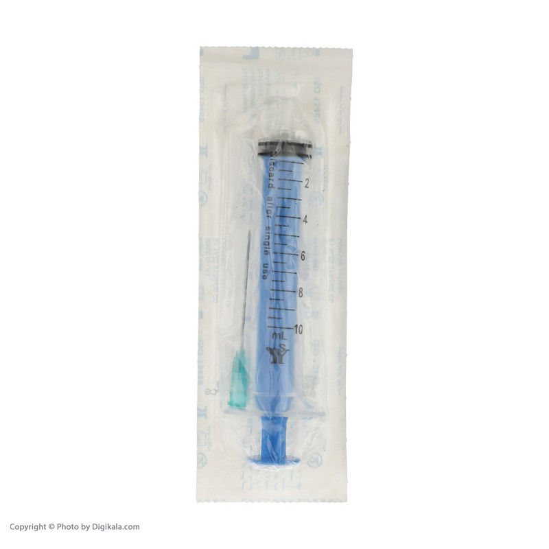 سرنگ 10 سی سی یزد مدل لوئر اسلیپ بسته 600 عددی