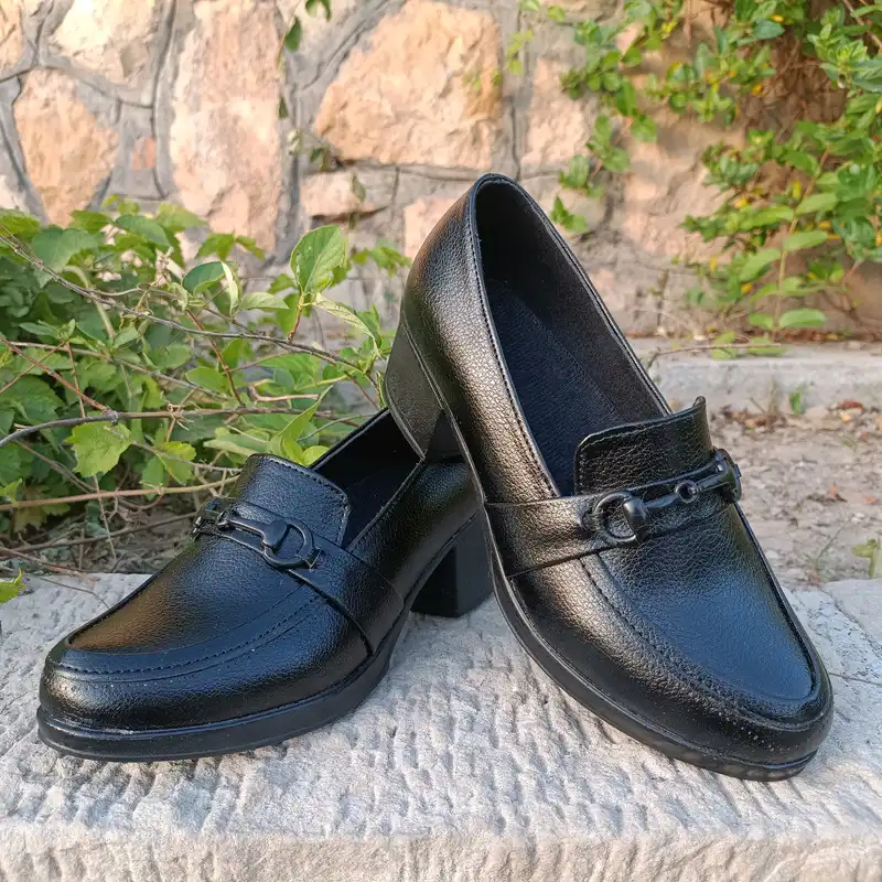 کفش زنانه مدل اداری طبی رنگ مشکی