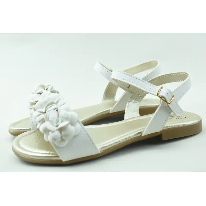 صندل دخترانه کلین مدل گلدار کد C-8546