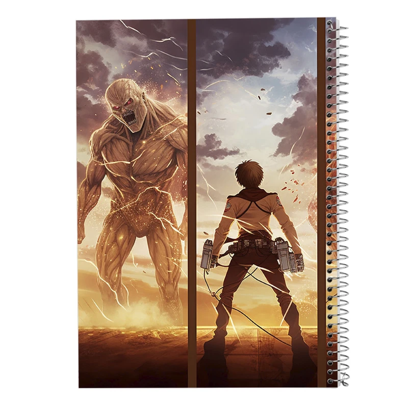دفتر مشق 50 برگ مدوپد مدل Attack on Titan کد DF10442