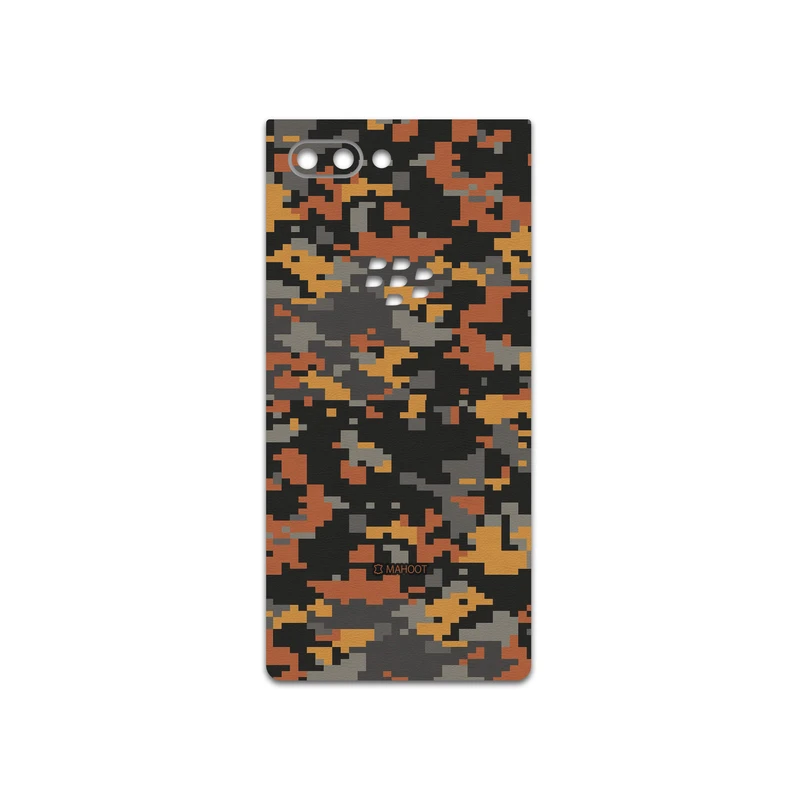 برچسب پوششی ماهوت مدل Army-Autumn-pixel مناسب برای گوشی موبایل بلک بری Key 2