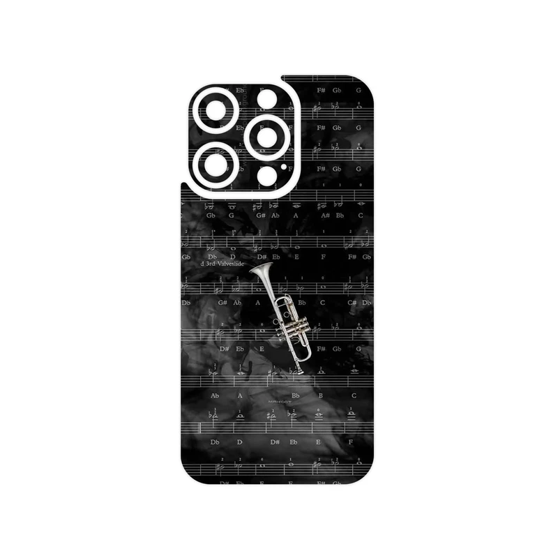 برچسب پوششی ماهوت مدل Trumpet مناسب برای گوشی موبایل اپل iPhone 15 Pro