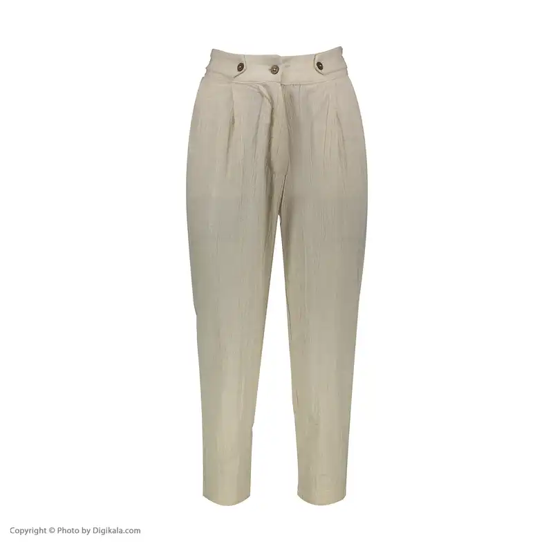 شلوار زنانه زانتوس مدل 141658 رنگ کرم