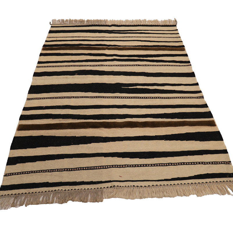 گلیم گبه دستبافت سه متری مدل مدرن کد 4040622