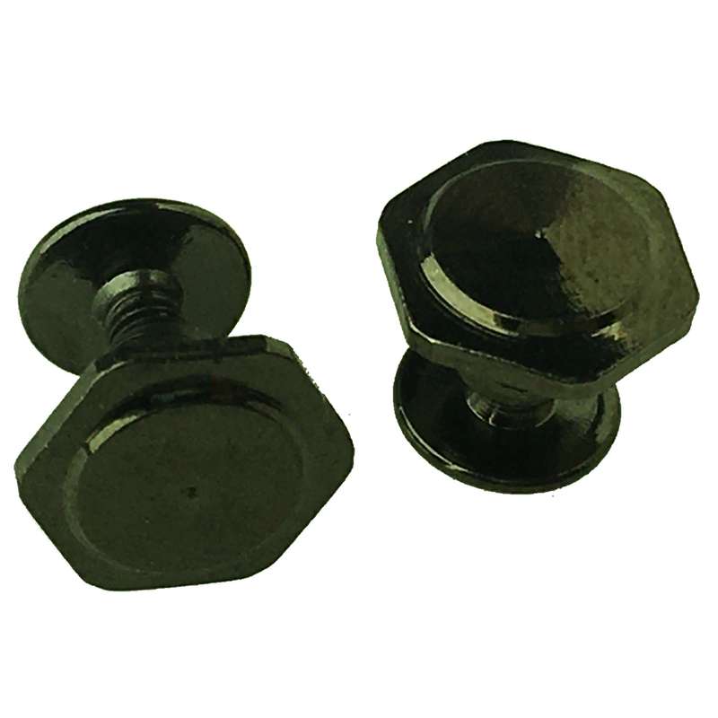 یراق پیچ کمربند مدل شش گوش کد BLK2 بسته 2 عددی