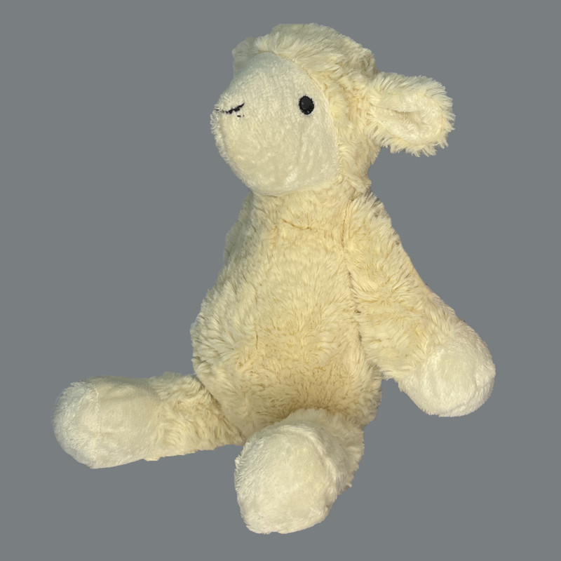 عروسک طرح بره مدل Happy Lamb کد SZ10/1040 ارتفاع 24 سانتی متر