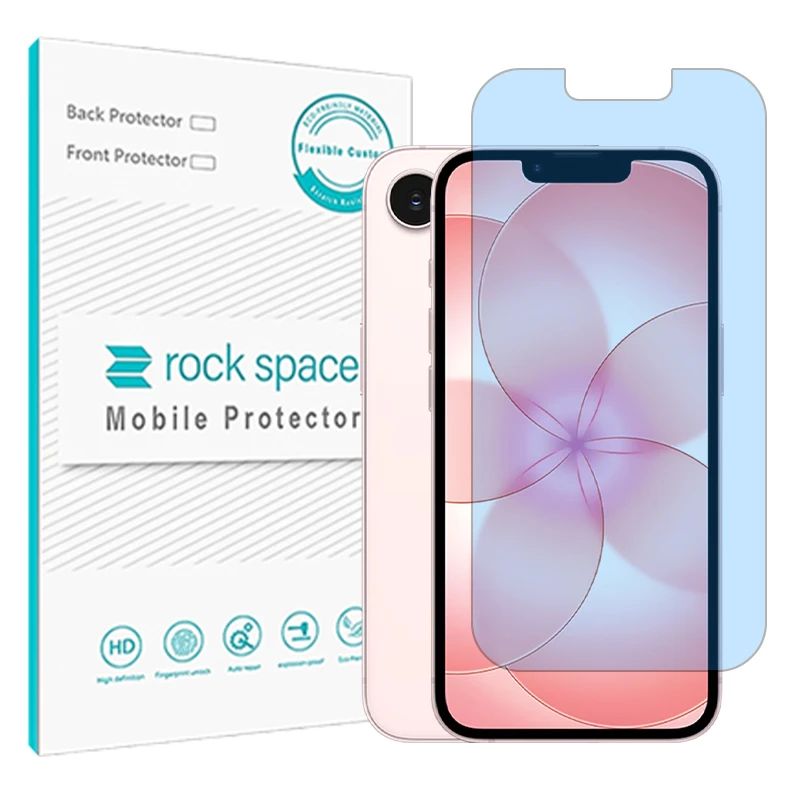 محافظ صفحه محافظ چشم راک اسپیس مدل هیدروژلی مناسب برای گوشی موبایل اپل iPhone 17e 