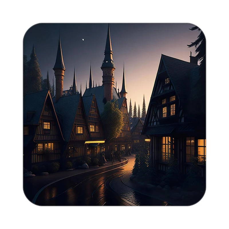 زیر لیوانی کاکتی طرح هری پاتر Harry Potter مدل mp44437