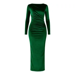 پیراهن یقه گرد زنانه مدل Veloura کد M5396