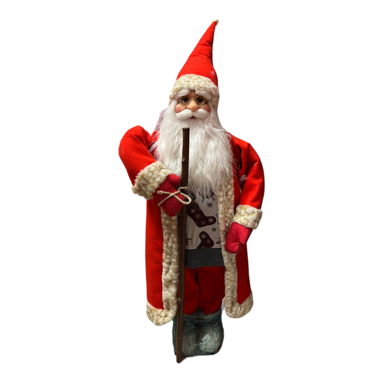 نکته خرید - قیمت روز عروسک مدل بابانوئل ارتفاع 90 سانتی متر خرید