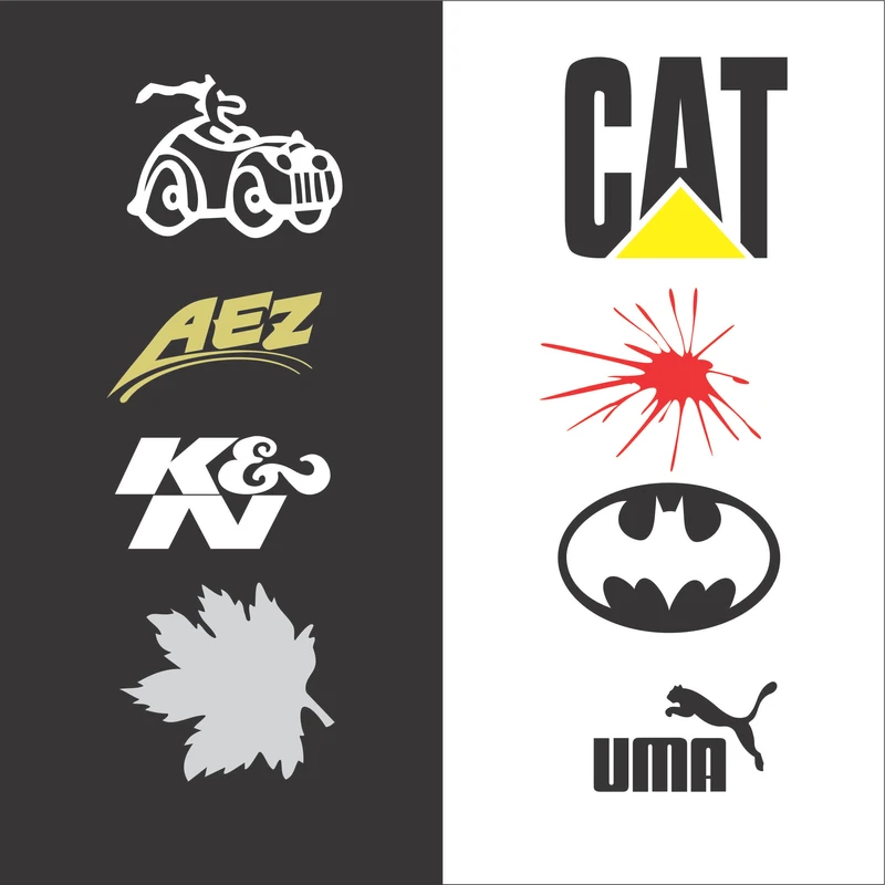 برچسب بدنه خودرو لیزارد مدل فانتزی طرح اسپورت کد LZD-851 مجموعه 8 عددی