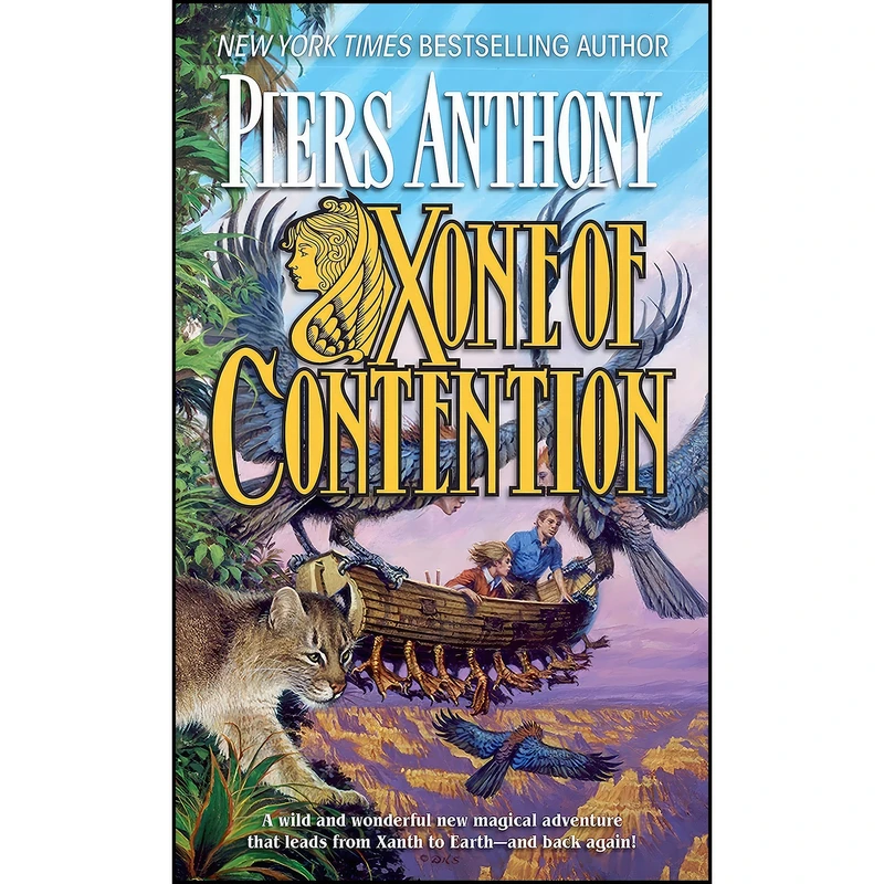 کتاب Xone of Contention  اثر Piers Anthony انتشارات Tor Fantasy