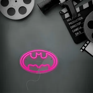 چراغ دیواری نئون دیزاین طرح Batman_PN