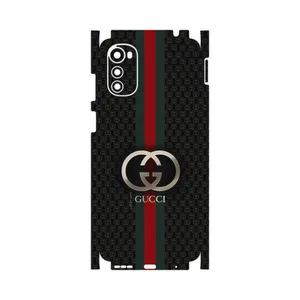 MAHOOT GUCCI_Logo-FullSkin Cover Sticker for Motorola Moto E32s