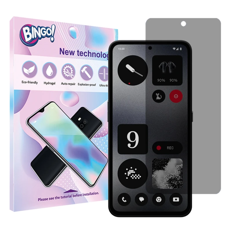 محافظ صفحه نمایش حریم شخصی بینگو مدل Tough مناسب برای گوشی موبایل ناتینگ CMF Phone 1