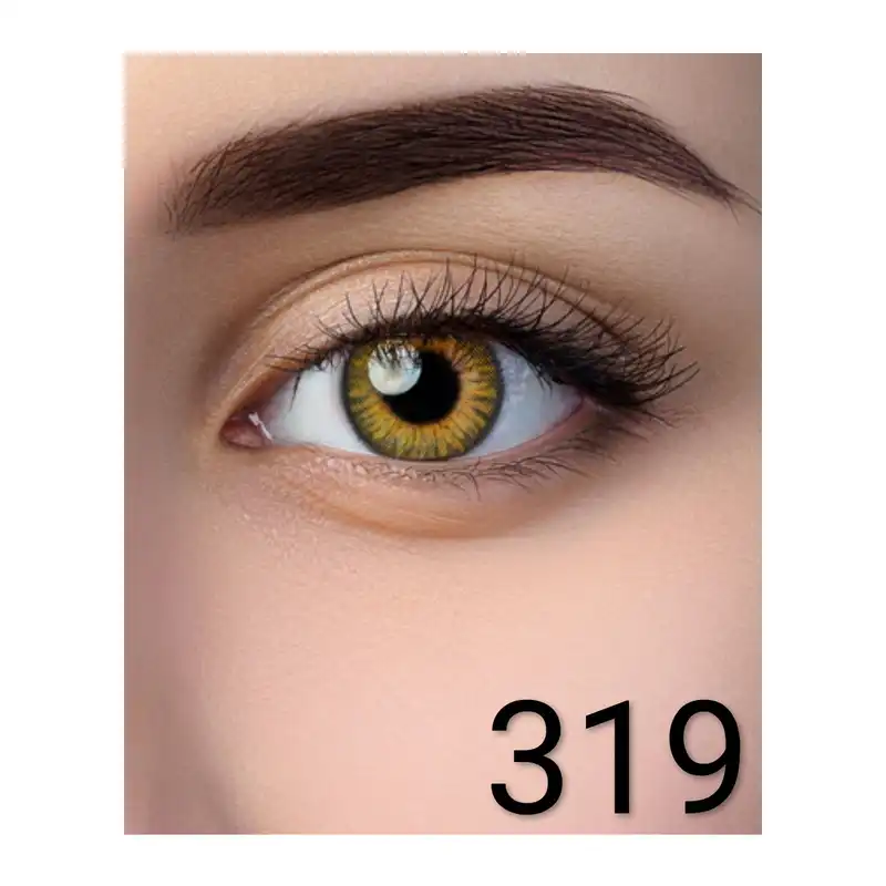 لنز چشم الگانس کد 319 رنگ فندقی