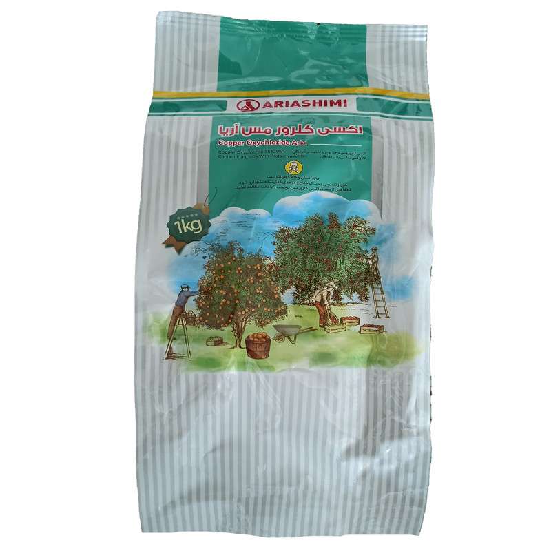 قارچ کش اکسی کلرومس آریاشیمی مدل اکساویت وزن 500 گرم قارچ کش اکسی کلرومس آریاشیمی مدل اکساویت وزن 500 گرم