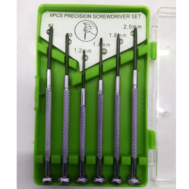 پیچ گوشتی موبایلی مدل 80 مجموعه 6 عددی