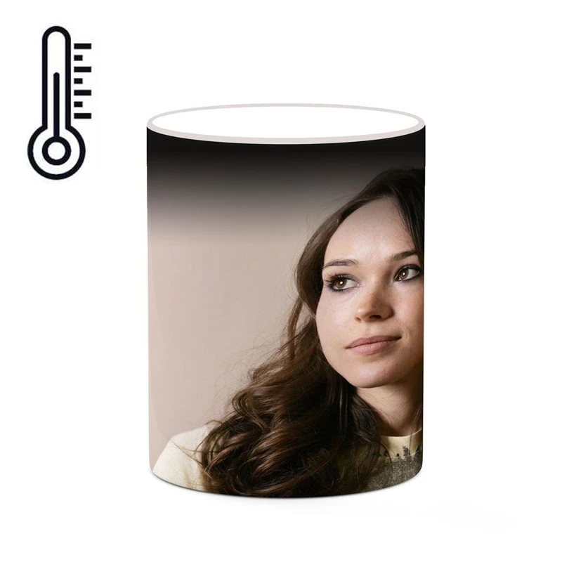 ماگ حرارتی کاکتی طرح Ellen Page مدل mgh25875