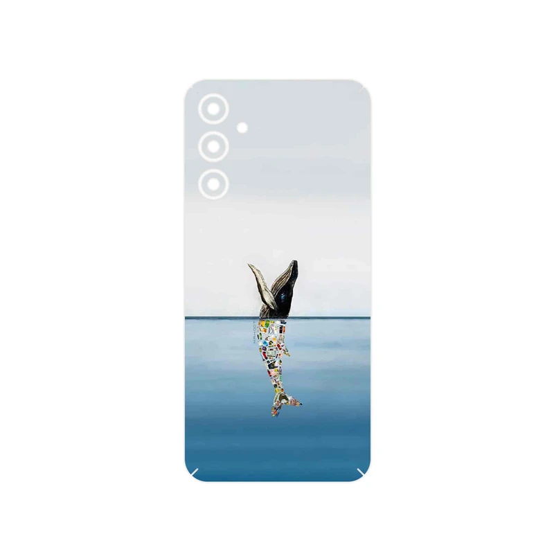 برچسب پوششی ماهوت مدل Collage of Sea Trash مناسب برای گوشی موبایل سامسونگ Galaxy M34 5G
