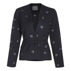 کت رسمی زنانه گره استایل مدل قو