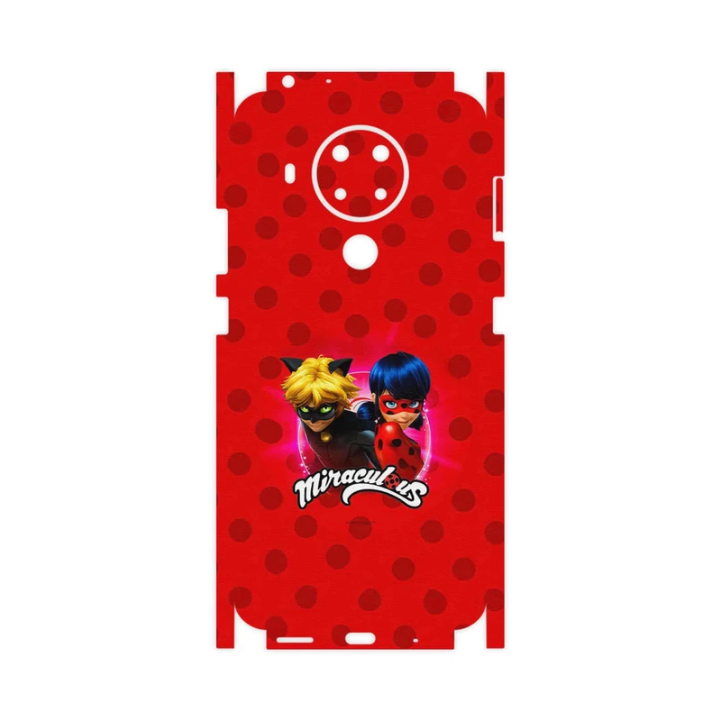 برچسب پوششی ماهوت مدل Ladybug and Cat Noir-FullSkin مناسب برای گوشی موبایل نوکیا 5.4