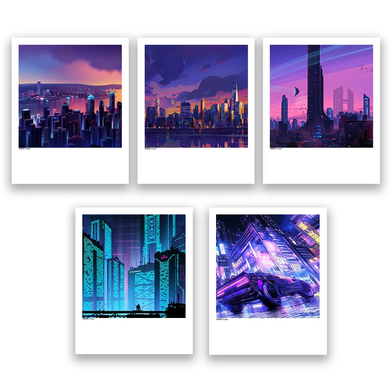 آویز تزیینی عرش مدل فانتزی نئونی شبرنگ کد Asa157 مجموعه پنچ عددی 