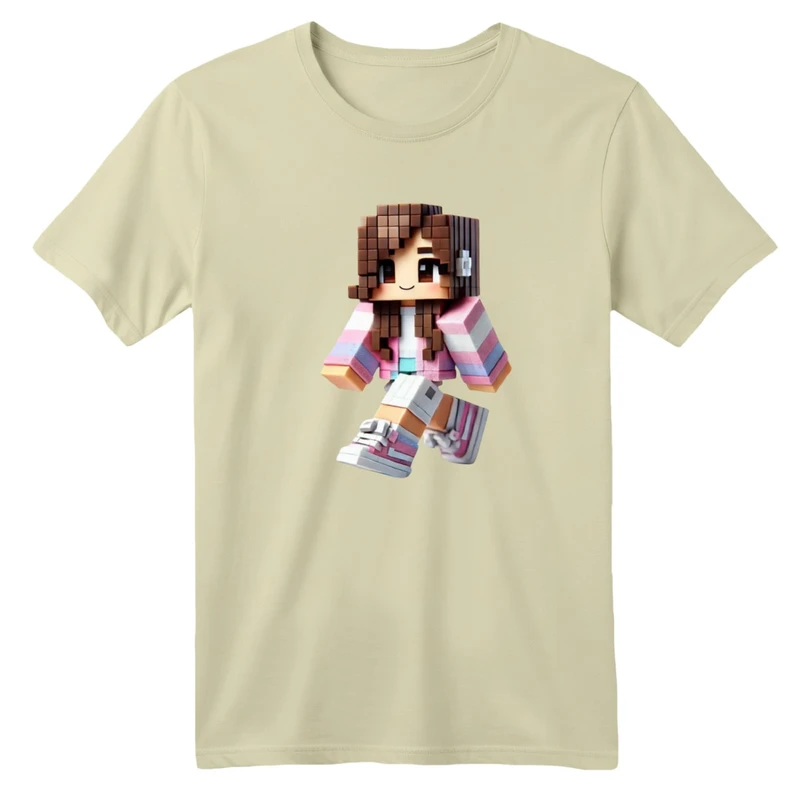 تی شرت آستین کوتاه بچگانه مدل دخترک کد 17