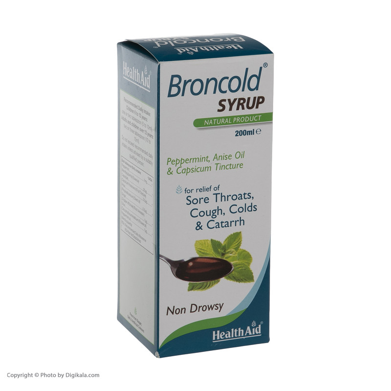 شربت برون کلد هلث اید حجم 200 میلی لیتر