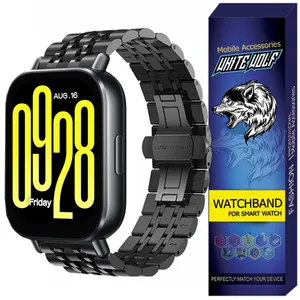 بند وایت ولف مدل 7BID مناسب برای ساعت هوشمند شیائومی Redmi Watch 5 Active 22MM